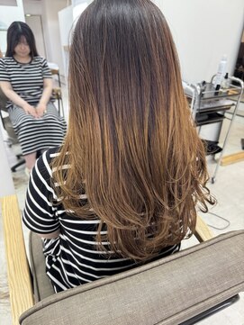 ルアン 上通り(ruen) 熊本 縮毛矯正 ケアブリーチ 髪質改善 艶髪 ruen  Shoyo