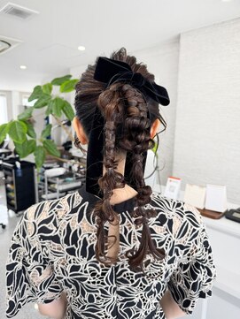 グランツ(hair design Granz) お呼ばれポコポコアレンジ
