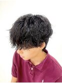 "漢の色気UP" 似合わせパーマ