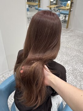 ボタン 熊本(VOTAN) 艶髪カラー/レイヤーカット/熊本美容室/上通り/韓国ヨシンモリ