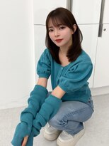 アマトウキョウスマートサロン(AMA TOKYO×Smart Salon) くびれレイヤー/顔まわりカット/レイヤーカット/小顔ヘア