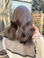 ティエラ 原宿 表参道(Tierra)&nbsp;【関日葉里】オリーブブラウン