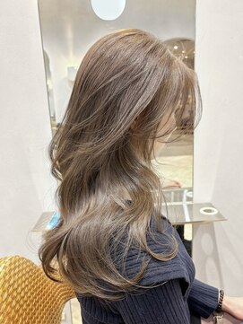 ティエラ 原宿 表参道(Tierra) 【Tierra美侑】プレミアムケアカラーで透明感たっぷりベージュ