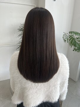 ニア 栄(nia) 栄 髪質改善 美髪 艶髪 しっとりロング