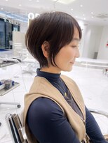 オーロ Costa西宮北口(ORO)&nbsp;大人ショートボブ丸みショートカットマッシュショート前髪あり