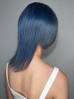 ヘアーデザインルアナ(Hair design Luana.)&nbsp;ウルフブルーカラー/ハイトーン/ダブルカラー