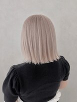ミー 新宿(MII)&nbsp;ホワイトベージュ/ダブルカラー/髪質改善/新宿/MII/ミイ