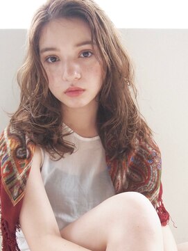 コス(kos) 『nanuk＊UEKI』大人可愛い＊外国人風セピアアッシュカラー