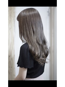 アムバイハーティエスト(AMME by HEARtiest) throwカラー×ブルーグレージュ