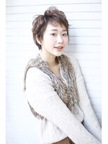 ウィーブス セタガヤ(weaves -SETAGAYA-)&nbsp;［weaves-SETAGAYA-］クセ毛パーマショートスタイル