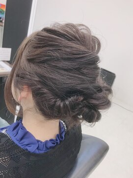 ヘアメイク アフェクト(hair make afe'cto) UPスタイル
