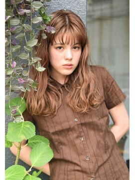 ユノ(juno) 【juno】ナチュラルおしゃれウェーブパーマ★セミロング