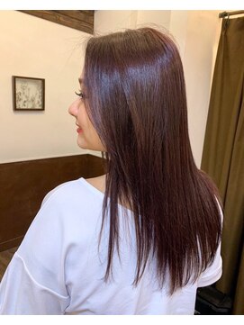 モードケイズ 西宮(MODE K's) 大人かわいい/小顔/斜めバング/アシンメトリー/伸ばしかけ