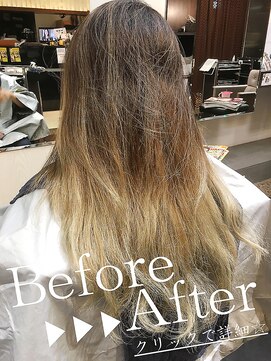 ナナナ パレナ 宝塚店(nanana parena) ☆ご来店時状態☆→仕上がりの詳細はクリック！！☆髪質改善
