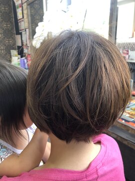 サロンドジュネ(salon de JUNE) 小顔ひし形ショートボブ☆