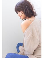 サングース(Sungoose)&nbsp;女子力◎#ココアブラウン大人かわいいフリンジウェーブ