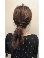 ヘアモイジャ(Hair Moija) 【ゆるふわポニーテール】