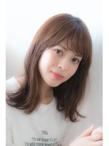 エルフォ(elfo)&nbsp;【elfo】フォギーべジュで艶と透明感UP！！おすすめミディアム