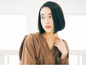 カイナ(CAINA)の写真/使用する商材にもこだわり貴方に合ったヘアケアを!髪の表面だけではなく内側から補修し美しい潤ツヤ髪へ。