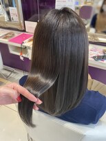 ハピネス 河原町店(Happiness) 髪質改善 レイヤーカット ベージュ グレージュ 20代 30代 40代