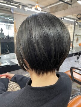 ジュノヘアーアンドアイラッシュ あざみ野(juno hair&eyelash) 丸みショート