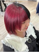 ナンバー ユアイロ 川崎(N° uairo)&nbsp;【末安】真ん中の色分けスタイル/川崎駅西口徒歩5分