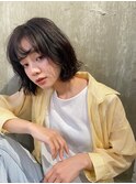 【Le'a 】ボブ×アッシュグレーカラー
