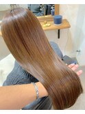 白髪染め×髪質改善