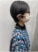 ショート×グレーアッシュ   Luna