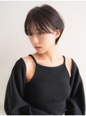 耳掛けかわいい丸みショート　1