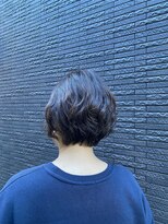 ヘアー グリーン(hair green) 大人女性のショートパーマ