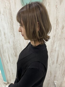 ルヴェール 茜部店(LeVert) くびれレイヤーボブ☆