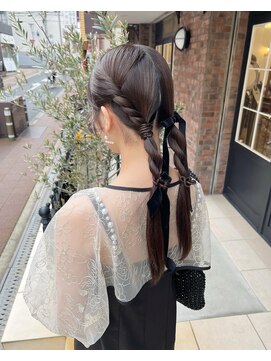 トータルビューティ ジェム バイ ヘアタイム(TOTAL BEAUTY gem by HAIR TIME) ツイン　お呼ばれヘア