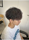 ツイストスパイラルパーマツイスパメンズパーマ新潟万代