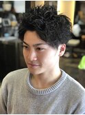 ツイストパーマスタイル