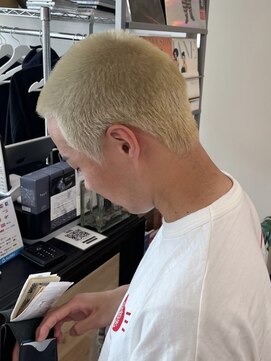 グッドタイムエフティフィフス 横浜西口(GoodTimes ft.fifth) 横浜西口スパイキーショートツーブロック刈り上げフェード30代