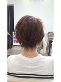 イメチェン丸みショートナチュラルボブ30代40代50代田嶋q
