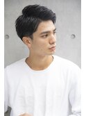 小久保styleフェザーパーマフェザーショートグレーエンドカラー