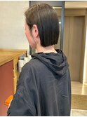 大人ショート 髪質改善 オリーブアッシュ　艶髪  ショートボブ