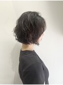 ゆるふわミニボブ☆ニュアンスパーマ