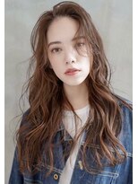 ギークス(GEEKS)&nbsp;【GEEKS渋谷】冬カラー/ココアグレージュ/顔周りレイヤー/ウルフ