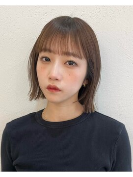 キアラ(Kchiara) 福岡ボブ ぷつっとボブ 20代ボブ