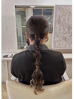 美容室 沙助&nbsp;タイトめ編みおろし