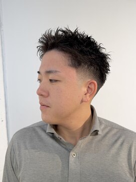 ツイストピンパーマ/スパイキー/ベリーショート/ショート△