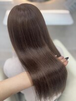 エス(Ess)&nbsp;ワイドバング/ホワイトブロンド[髪質改善/ヘアセット/大宮]