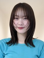 アイトーキョーエス 渋谷(AI TOKYO S) 小顔レイヤー/レイヤーミディアム/透明感カラー