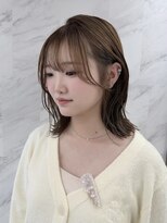 ロア 中目黒(loa)&nbsp;ミディアムレイヤー  レイヤーボブ  ダークブラウン