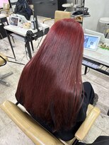 アジールヘア 所沢プロペ通り店(agir hair)&nbsp;ワインレッド
