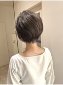 30代、40代、50代/ツヤ/丸み/トップのボリューム/ショートボブ