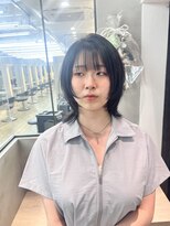 ロンドシエル 横浜(Lond ciel)&nbsp;ミディアムレイヤーカット/レイヤー/顔周り/韓国/髪質改善/横浜